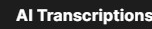Ai Transciptions logo