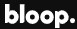 bloop. logo