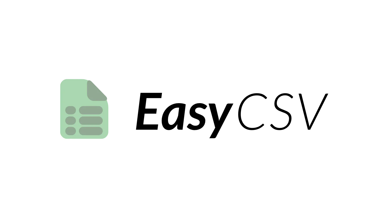 EasyCSV logo