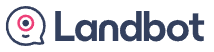 No-code chatbots meet AI | Landbot logo
