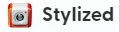 Stylized logo