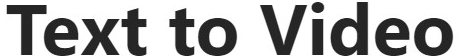 Text to Video logo