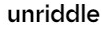 Unriddle logo
